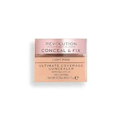 Makeup Revolution Revolution Conceal and Fix Ultimate Coverage korektors gaiši rozā