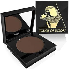 ‎Touch Of Luxor Cutifem Touch of Luxor Eyebrow Powder Brown - Uzacu pūdera grims ar augstu pārklājumu vienmērīgām uzacīm - Dabiskā kosmētika Ražots Vācijā 2,8 g