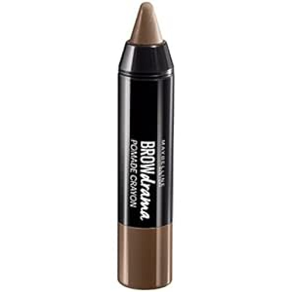 Maybelline New York uzacu vasks, Brow Drama Ointment Medium Brown