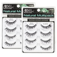 Ardell (2 Pack) Ardell Professional Natural Multipack – Demi Wispies Black