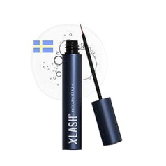 Xlash skropstu serums bez hormoniem 3 ml - garākas skropstas 30 dienās - Skandināvijas vislabāk pārdotais skropstu serums - ziņojums Vogue & Forbes - no Zviedrijas - Skropstu serums ātrai augšanai