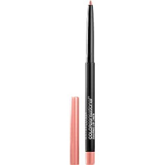 Maybelline New York Color Sensational veidojošs lūpu kontūrzīmulis, Purely Nude, 0,01 unce