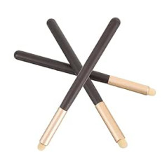 Beaupretty 12 gab. Aplauzuma otiņas Aplauzuma rīki sievietēm Lūpu birste lūpu krāsai Korektors Brush Stick Lūpu krāsas otiņas aplikators Mini Black Stick Smudge Brush White Hair