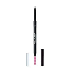 Rimmel Brow Pro Micro Dark Brown 003 Коричневый косметический карандаш для бровей, выделяющий и заполняющий, твердый, с длительным сроком службы, косметич