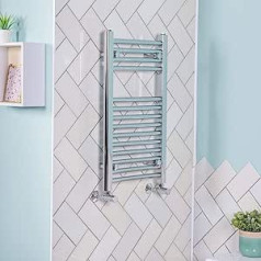 Bergen Towel Radiator 700 x 400 - Chrome