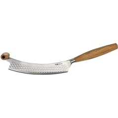 Boska Dutch Cheese Knife Oslo+ No. 3 / Safe to Use / Non-Stick / European Oak Wood / Stainless Steel