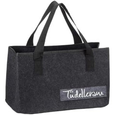 MC Trend Felt Bag for Storage with Funny Sayings Shopping Bag Shopper Made of Felt