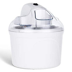 1.5L Soft Ice Cream Maker, Professional Sorbet and Yogurt in 30 Minutes Including Recipes