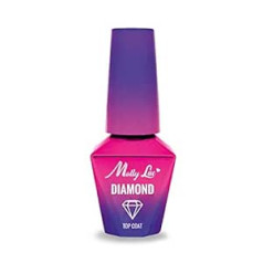 Molly Lac Diamond Top Coat Molly Lac 10 мл - Революционный классический лаковый топ