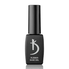 K odi Professional Rubber Base Gel - Base Coat Gel Polish UV LED Soak Off - Base Coat Nagu laka ir ļoti izturīga, vienmērīga pārklājuma, viegli uzklājama un noņemama 8 ml