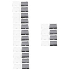 Beaupretty 32 Pcs Armor Gift Box Nagu tehnikas organizators un glabāšanas nagu turētājs organizators un glabāšana nagu aksesuāriem Mākslīgais PP uzglabāšanas apvalka konteiners