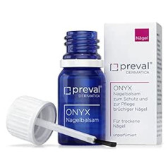 Preval ® ONYX 10 ml nagu cietinātājs un nagu veidojošs serums, kas aizsargā un stiprina trauslus nagus un sausas kutikulas, nesatur eļļu - ideāli piemērots kā bāzes pārklājums