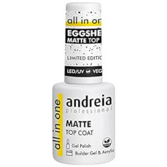 Andreia Professional Gel Eggshell Matte Top Coat 10,5 ml