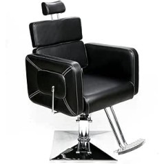 Barberpub 2065BK Frizieru krēsls Darba krēsls Frizieru aprīkojums Hidrauliskais krēsls