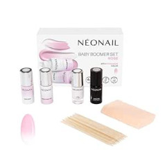 Néonail NEONAIL Baby Boomer Set Rose - Топ - УФ-лак для ногтей - Шеллак - Наборы - Набор для ногтей - Цвета - База - Набор для ногтей - Ногти - Набор для шеллака - УФ