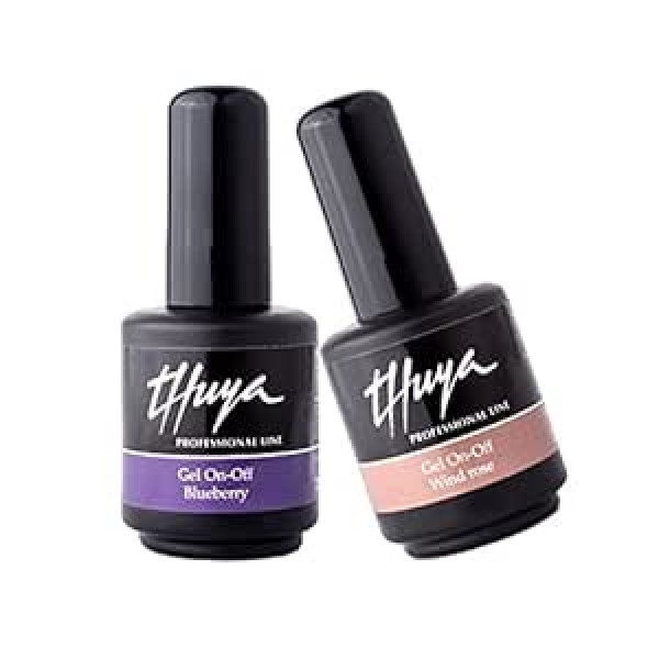 Thuya On-Off Gel Nail Polish (Purple Neon) - 14ml