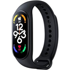 Xiaomi Mi Smart Band 7 fitnesa aproce ūdensnecaurlaidīga 5ATM frekvences pārraudzība AMOLED displejs 180mAh 12 treniņu režīmi