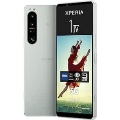 Sony Xperia 1 IV (5G viedtālrunis, 6,5 collas, 4K HDR 120 Hz OLED displejs, trīskārša kamera ar optisko tālummaiņu (ZEISS T*), 3,5 mm audio, divas SIM kartes)