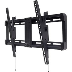 Amazon Basics Tilting TV Wall Mount with Horizontal Column Installation Leveling for 32