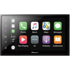 Pioneer SPH-EVO82DAB Media Center — 8 collu skārienekrāns, 1,5 A ātrās uzlādes USB, Apple CarPlay, Android Car, DAB/DAB+ digitālais radio, Bluetooth, 13 joslu ekvalaizers