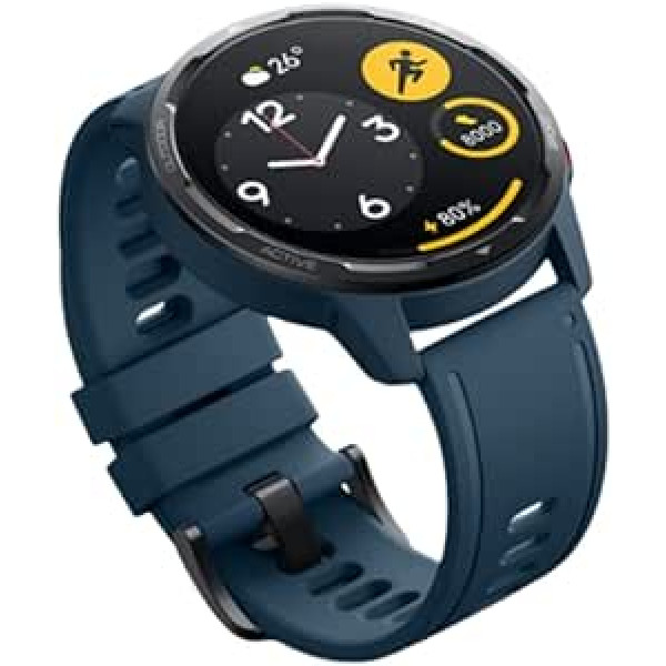 Xiaomi Watch S1 Active GL zils, melns, BHR5467GL