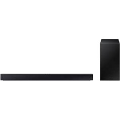 Samsung Soundbar HW-C430/ZF Series C, 3 skaļruņi, iekļauts zemfrekvences skaļrunis, 2.1 kanālu audio, adaptīvā skaņa Lite, melns 2023