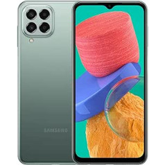 Samsung Galaxy M33 5G visi nesēji 128GB | 6 GB RAM mobilais tālrunis, Green Europe garantija