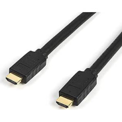 StarTech.com 7 m Premium Certified HDMI 2.0 Cable with Ethernet - High Speed Ultra HD 4K 60Hz HDMI Connection Cable HDR10 - HDMI Cable (Male/Male) - for UHD Monitors/TVs/Displays (HDMM7MP)