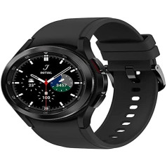 Samsung Galaxy Watch4 Classic 3,05 cm (1,2) Super AMOLED 42 mm 4G melns GPS (satelīts)