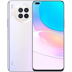 Huawei Nova 8i viedtālrunis 6,67 collas 66 W SuperCharge 64 MP 4 virzienu AI kamera 6 GB RAM + 128 GB ROM 4300 mAh EMUI 11 Moonlight Silver