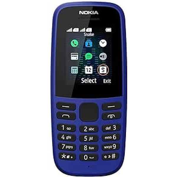 Nokia 105-2019 Dual SIM Blue (TA-1174)