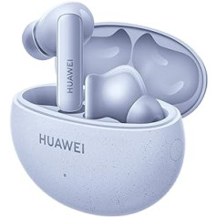 HUAWEI FreeBuds 5i bezvadu austiņas, TWS Bluetooth austiņas, augstas izšķirtspējas skaņa, vairāku režīmu trokšņu slāpēšana, 28 stundu akumulatora darbības laiks, ūdensizturīgs, salas zils