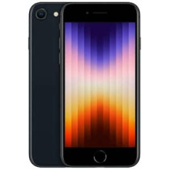 Apple iPhone SE 11,9 cm (4,7 cm) hibrīds divu SIM kartu iOS 14 64 GB 2022 5G melns