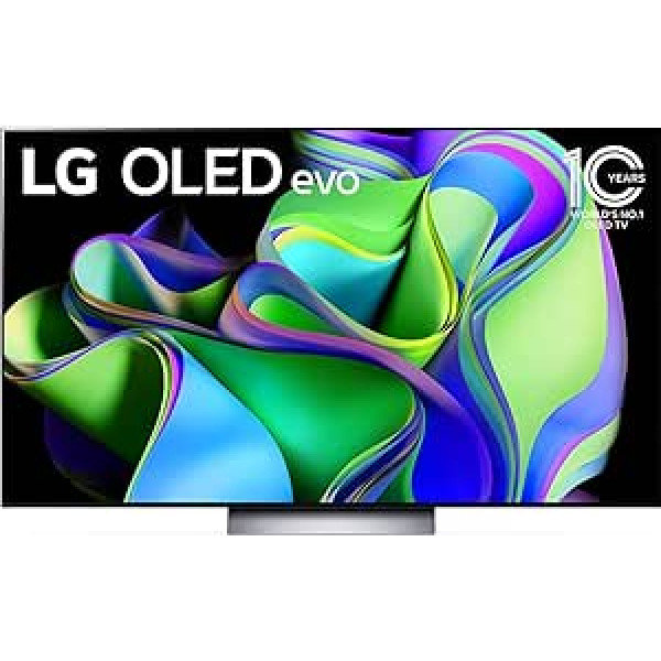 LG OLED65C31LA televizors 165 cm (65 collu) OLED evo TV (viedtelevizors, filmu veidotāja režīms, 120 Hz) [Modeļa gads 2023]