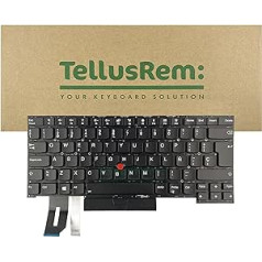 TellusRem rezerves tastatūra spāņu fona apgaismojums priekš Lenovo Thinkpad T490s T495s