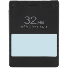 8 MB / 16 MB / 32 MB / 64 MB atmiņas karte PS2 konsolei, MCboot FMCB atmiņas kartes moduļa spēļu atmiņas karte ar stabilu veiktspēju PS2 (32 MB)