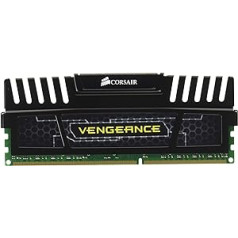 Corsair CMZ16GX3M2A1600C10 Vengeance 16GB (2x8GB) DDR3 1600Mhz CL10 XMP Performance Desktop atmiņa Schwarz