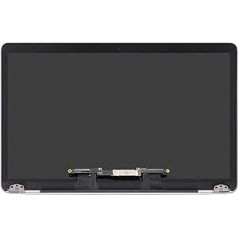 FTDLCD® 13.3 Inch for Apple MacBook Pro Retina A1989 mid-2018 2019 LCD Screen Complete Display Unit Assembly 2560 x 1600 (Silver)