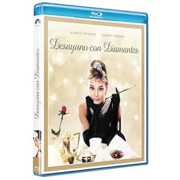 Frühstück bei Tiffany 1961 Blu-Ray Spanisch Import ar Deutsche Ton, Brokastis pie Tiffany's, Odrija Hepberna, Džordžs Pepards, Patrīcija Nīla