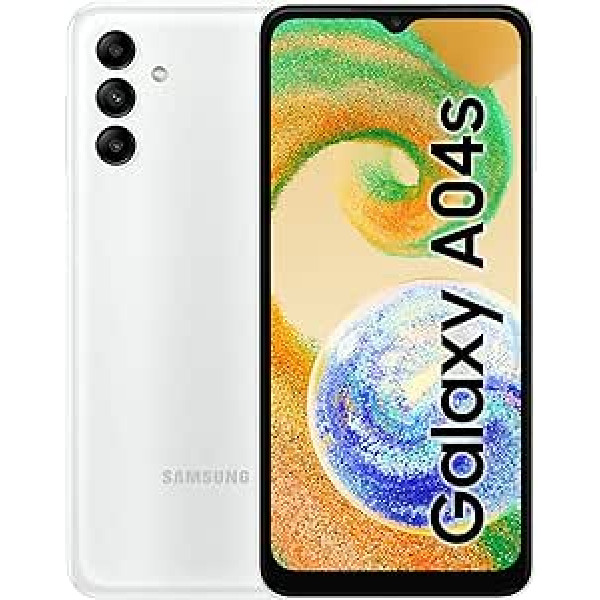 Samsung Galaxy A04s SM-A047F/DSN 16,5 cm (6,5) Dual SIM SIM 4G USB Type-C 3 GB 32 GB 5000 mAh Balts