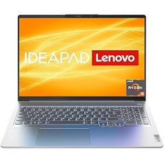 Lenovo IdeaPad Pro 5 Laptop | 16 Inch 2.5K Display | AMD Ryzen 5 5600H | 16GB RAM | 512GB SSD | AMD Radeon Graphics | Win11 Home | QWERTZ | Grey