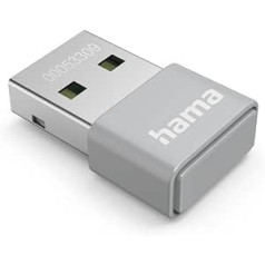 Hama Nano N150 WiFi Stick (USB WiFi adapteris, WiFi Dongle USB 2.0n 2.4GHz, 150Mbit/s, WPA/WPA2 un WEP 128/64 bit savietojams)