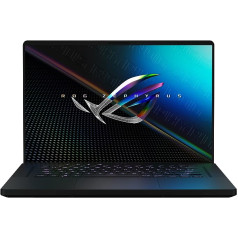 ASUS ROG Zephyrus M16 klēpjdators | 16 collu 165Hz/3ms WQXGA 16:10 pretatspīduma IPS displejs | Intel i9-12900H | 32 GB RAM | 2 TB SSD | NVIDIA RTX 3080Ti | Windows 11 | QWERTZ tastatūra | Izslēgts Melns