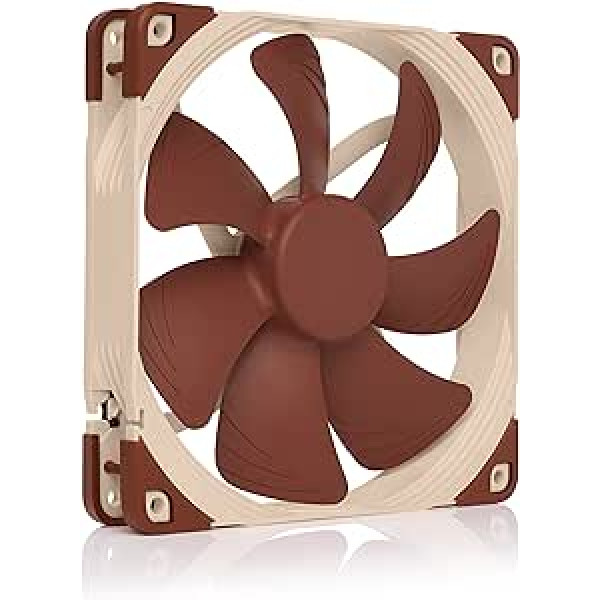 Noctua NF-A14 ULN īpaši kluss kluss ventilators 3 kontaktu (140 mm, brūns)