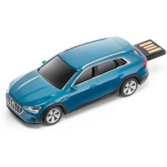 Audi 3221900100 E-Tron USB zibatmiņas disks 32 GB Memory Stick datu krātuve, zila