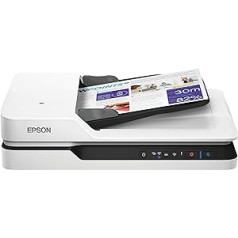 Epson WorkForce DS-1660W DIN A4 dokumentu skeneris (skeneris, kleine Standfläche, Dokumenteneinzug, Duplex, Drei-Pass, 600dpi, WiFi, NFC)