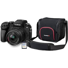 Panasonic DMC-Lumix sistēmas kamera 16 megapikseļi, 4K video, 7,5 cm (3 collas) skārienekrāns, WiFi