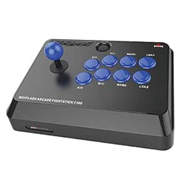 Mayflash F300 Arcade Fight Stick Joystick für Xbox Series X, PS4, PS3, Xbox One, Xbox 360, PC, Switch, NeoGeo Mini, NeoGeo Arcade Stick Pro