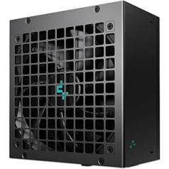 DeepCool PX850G ATX3.0 80 Plus Gold 850 W Fully Modular Power Supply 135 mm FDB Fan with Fanless Quiet Mode 160 mm Compact Size