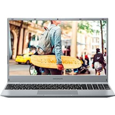 MEDION E15407 39,6 cm (15,6 collas) Full HD piezīmjdators (Intel Core i3-1005G1, 8 GB DDR4 RAM, 512 GB SSD, tīmekļa kamera, WiFi, Windows 11 Home)